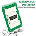 thumbnail image 6 of TECH CIRCLE Case for Apple 10.2-inch iPad 9th/8th/7th Generation - Heavy Duty Protection Shockproof Rugged Case with Adjustable Hand/Shoulder Strap & 360 Gegree Rotating Viewing Kickstand, Green, 6 of 9