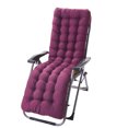 thumbnail image 3 of Coussin de Fauteuil Inclinable Intérieur Extérieur Patio Coussin de Chaise Dossier Haut Épais Rembourré Coussins de Chaise Longue Tapis, 3 of 7