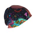 thumbnail image 3 of Naloa Cosmic Garden Woman Portrait Beanie for Men Women Knitted Unisex Winter Hat Beanies Cap Knit Cuffed Beanies Hats, 3 of 7