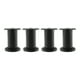 thumbnail image 1 of Muebles Ajustables Yuarrent para Camas y Gabinetes de TV Soporte de Muebles Negro 4 Piezas 8-12 cm, 1 of 6