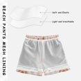 thumbnail image 5 of Kids' Beach Pants Comfortable Swim Trunks Cute Bear Pattern Shorts for Pool Vacation and Lounge Wear Small, 5 of 8