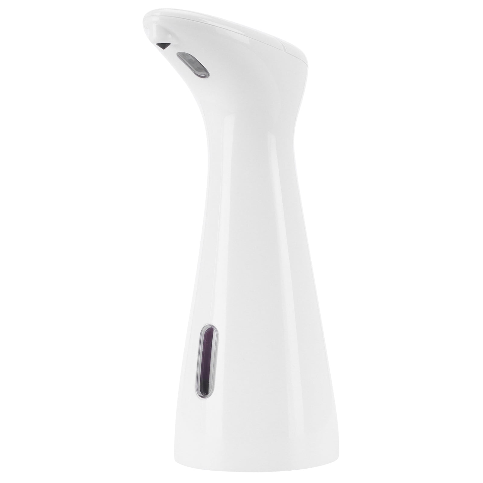 NFTIGB Auto Induction Touchless Soap Dispenser, 6.76 oz / 200 ml Contactless Liquid Soap Container for Bathroom, Kitchen, and Hotel, Battery Operated Porcelain White Hand Washer