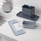 thumbnail image 2 of Organizador de área de fregadero Caddy, grande, gris, 2 of 4