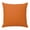 Orange, variant on Burnt Orange Pillow Covers 24x24 Inch, Farmhouse Solid Orange Color Modern Art Linen Pillowcase with Invisible Zipper, Decorative Throw Pillow Covers Cushion Case for Couch Sofa Bed Living Room