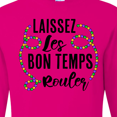 thumbnail image 4 of Inktastic Laissez Les Bon Temps Rouler Mardi Gras Beads Long Sleeve T-Shirt, 4 of 5