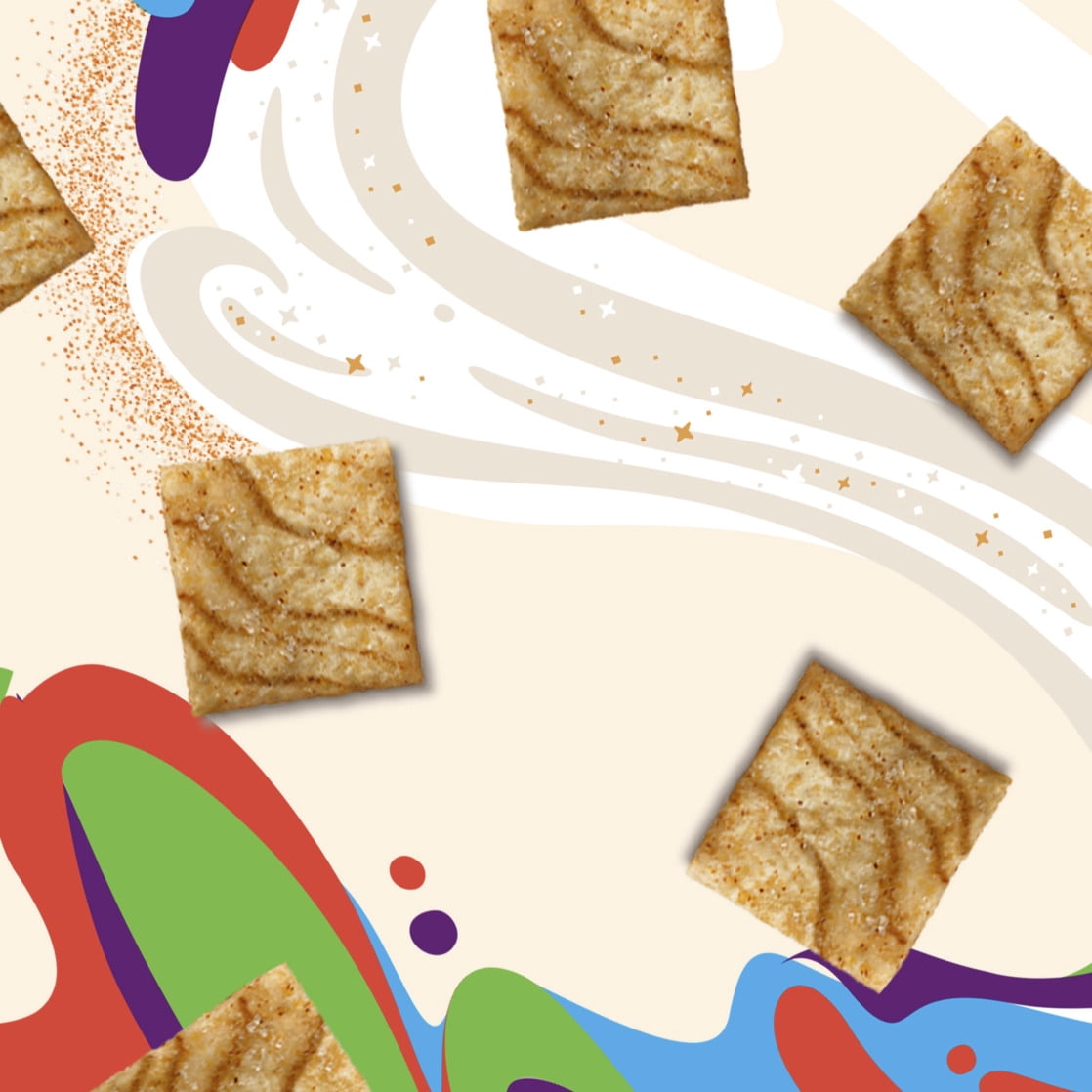(4 pack) Cinnamon Toast Crunch Cereal Treat Bars, Snack Bars, Value Pack, 16 Ct, 13.6 oz