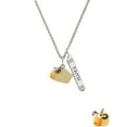 thumbnail image 2 of Delight Jewelry Resin Ram Silvertone Believe Faith Prayer Hope Bar Charm Necklace, 23", 2 of 4