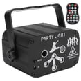 thumbnail image 1 of Stage Lamp,6‑Hole Stage Light USB Stage Light Projection Lamp Power Packed Performance, 1 of 7