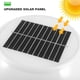 thumbnail image 4 of Luces solares para vallas: Aplique solar de pared para exteriores - Lámparas LED redondas para decoración de patios y jardines, 4 of 5
