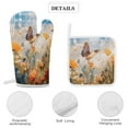 thumbnail image 4 of Watercolor Butterfly Oven Mitts And Pot Holders Sets of 4 Oven Gloves Set Potholders for Kitchen Cooking Baking Grilling Anti Scald Hot Pads And Heat Resistant, 4 of 6