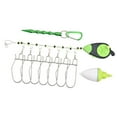 thumbnail image 3 of koolsoo ing Stringer Holder Big Wire Lock Metal Snap Heavy Duty Live Buckle Lock Stringer for Trout Bass Pike Medium, 3 of 9