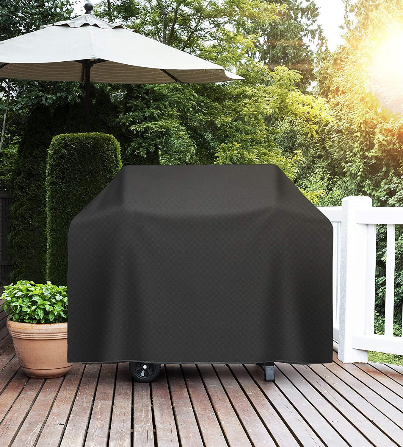 Heavy Duty 100% Waterproof BBQ Gas Grill Cover for Char-Broil 3 4 & 5 Burner 