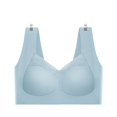 thumbnail image 5 of Ropa interior deportiva de una pieza con copa de látex fija, sin costuras, de seda helada, fina, hermosa, con espalda envuelta y sin aros, 5 of 5