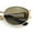 Gold - Brown, variant on Jaguar Head Button Jewel Hinge Metal Rim Oval Fashion Hustler Sunglasses Gold - Brown