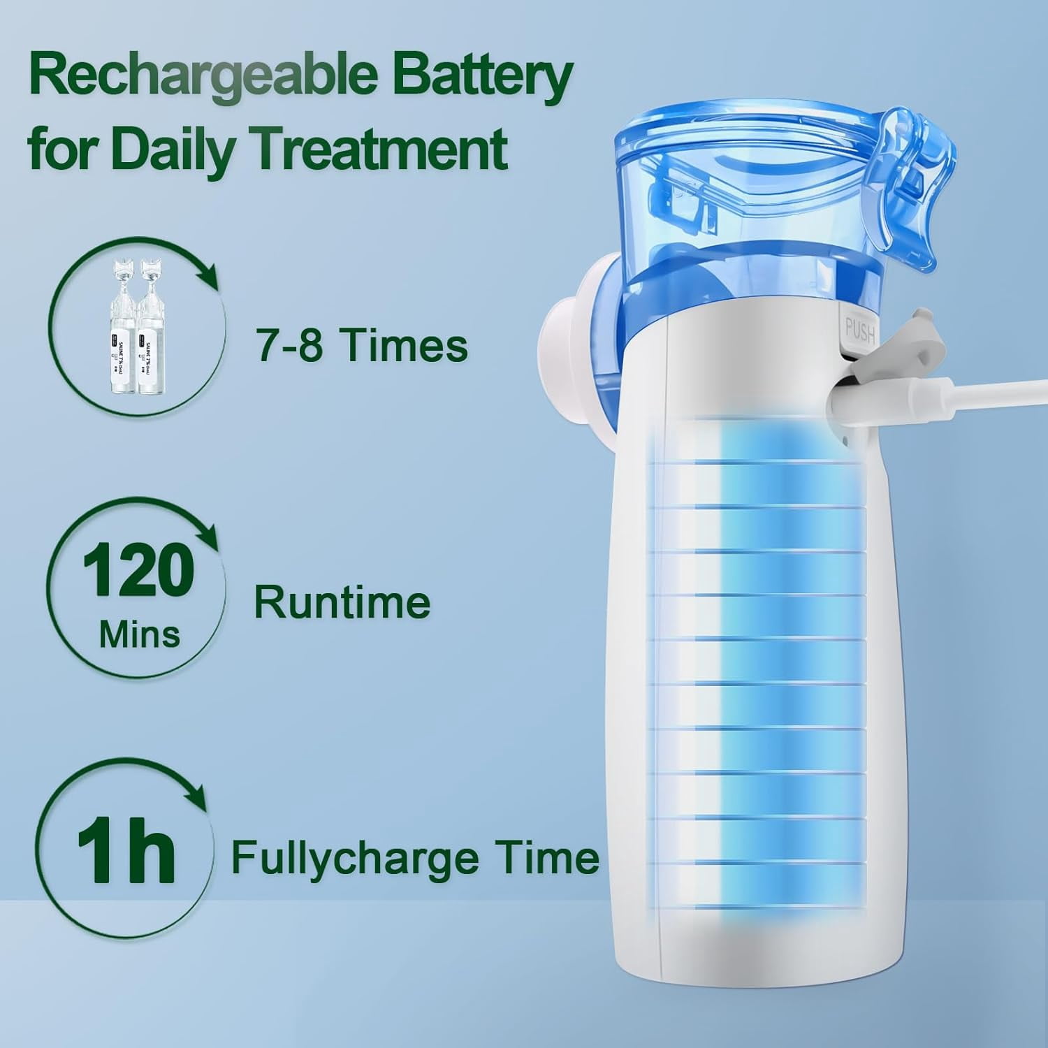Portable Machine for Adults and Kids Travel and Household Use, Handheld Mesh Parts