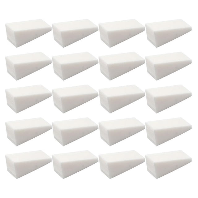 48pcs Cosmetic Wedges Makeup Sponge Gradient Nail Art Manicure Sponge For Women