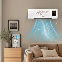 ZFYXGS 12000 BUT Air Conditioner, Portable Air Conditioners, Wall Mounted Air Conditioner with Remote for Home Office Bedroom, Energy-saving, 1500W