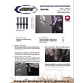 thumbnail image 5 of Convient pour Jeep Wrangler JL Kentrol Charnière de Porte Insert 70012 Noir Delrin; 9 Pcs, 5 of 5