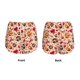 thumbnail image 3 of Balery Skull Retro record lips Pantalones cortos deportivos para mujer con forro y dos bolsillos, elásticos, para entrenamiento, gimnasio, yoga-Medium, 3 of 7