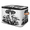Multicolor 3, variant on ADECORIVY Black White Polka Dot Storage Bin with Zipper Lid, Fabric Foldable Shelf Baskets Boxes, Closet Lidded Storage Bins, Decorative Clothes Organizer for Bedroom Home