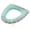 01-GreenA 15x17in 1PCS, variant on SHENGXINY Toilet Seat Cover Pads Stretchable Washable, Fluffy Thick Toilet Seat Cushion with Zipper Waterproof All-Season Pink 15x17in