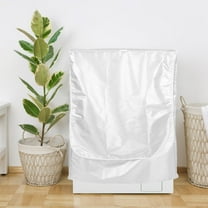 Masteelf Waterproof Washing Machine Cover for Outdoor Use Made of Polyester Easy to Install Silver Color Fits Most Models