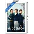 thumbnail image 3 of Netflix Bridgerton - Gentlemen Wall Poster, 14.725" x 22.375", Framed, 3 of 3