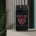 thumbnail image 3 of DistinctInk Clear Case for Apple iPhone 15 PLUS (6.7" Screen) - Love Me With All Your Heart, 3 of 9