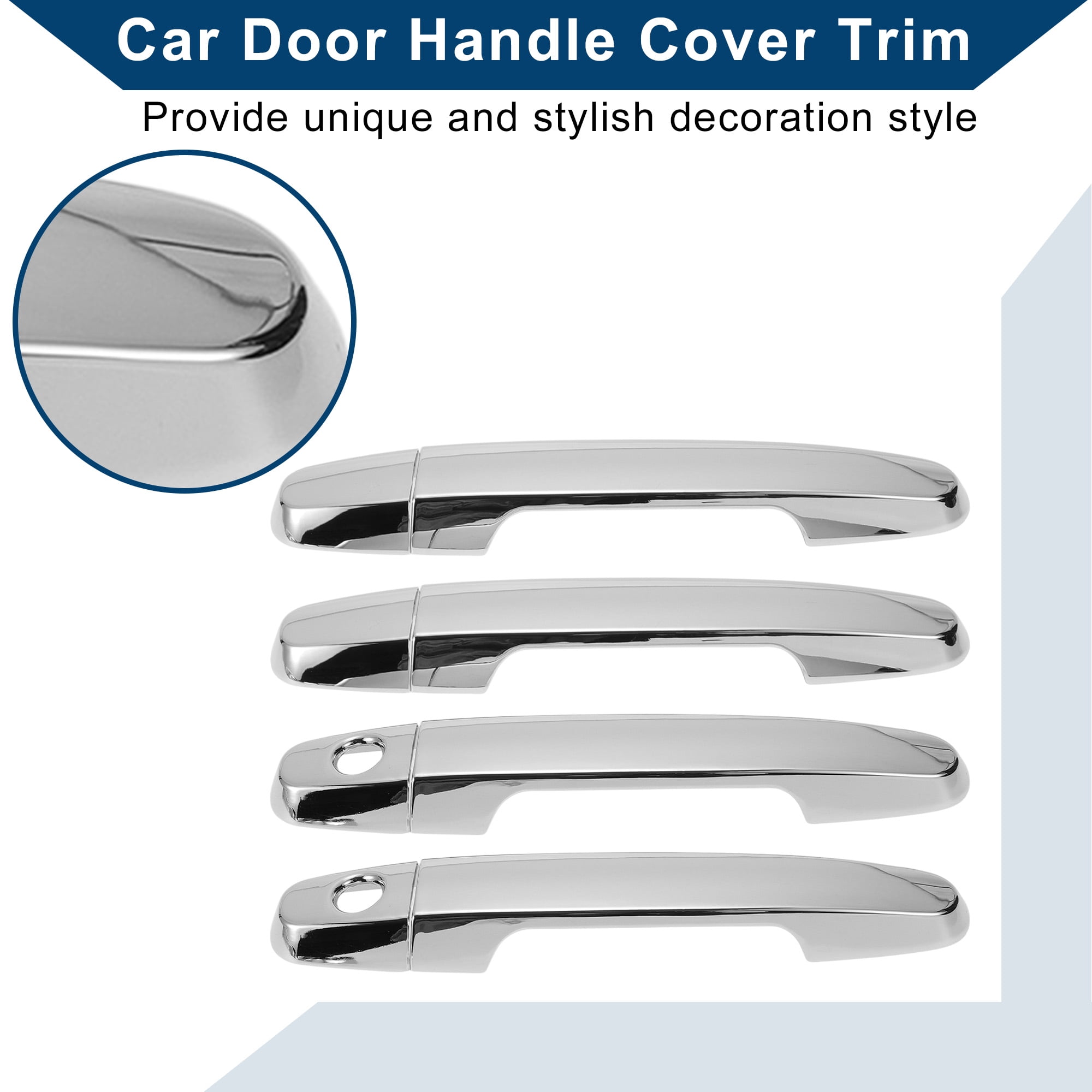 Unique Bargains Car Door Handle Cover Trim for Toyota Corolla Sedan 2003-2010