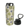 thumbnail image 2 of Yiaed Skull Snake Print Sports Insulated Kettle Bottle Reusable Stainless Steel Insulated Cup, Outdoor Portable Casual Stainless Steel Insulation Cup, 2 of 7