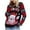 5-Black, variant on Shadoumai Tacky Christmas Sweaters Soft Regular Fit Retro Xmas Sweater Plus Size Festive Sweater for Women