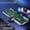 Green Light-Wired Set, variant on Ergonomic Gaming Keyboard and Mouse Combo, 26 Silent Keys & 104-Key Aluminum Panel, Green/Orange/Blue LED Backlit for Windows Gaming and Office
