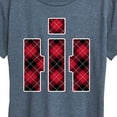 thumbnail image 3 of International Harvester Buffalo Plaid - Women's Short Sleeve Graphic T-Shirt, 3 of 6