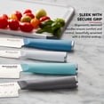 thumbnail image 5 of KitchenAid 4-Piece Chef Knife Set with Blade Covers, High-Carbon Japanese Steel, Multicolor, 5 of 9