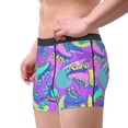 thumbnail image 2 of Lukts Disco Roller Skates Pattern Men's Underwear Covered Waistband Boxer Briefs-Large, 2 of 5