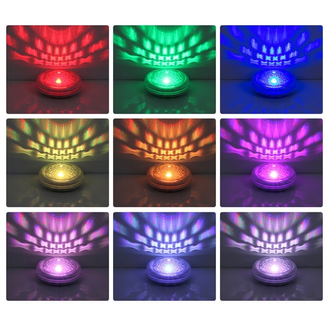 Solar Floating Pool Lights with Remote Control, Solar Powered RGB LED Waterproof Pool Lights with Timer for Inground and Above Ground Pools, Hot Tubs, Spas, Garden and Patio