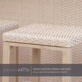 thumbnail image 6 of Grand Patio Backless Natural Look Outdoor Bar "- Set of 3", 6 of 8