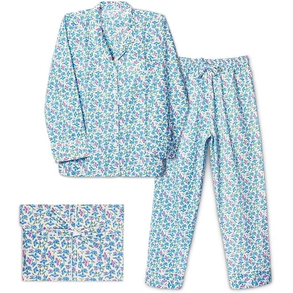 Womens Pajama Sets - Premium Pajamas for Women Set, Soft & Comfortable Two Piece Sets for Women Sleepwear, Stylish Pijamas de Mujer, Perfect PJ Sets (WHITE, XXL)