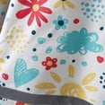 thumbnail image 4 of QIPOPIQ Girls Clothes Clearance Rainy Season Children‘s Raincoat Jacket Cute Print Hooded Mid-length Jacket With Pockets, 4 of 5