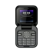 RFUGUG Mini Folding Feature Phone, Compact Flip Phone for Seniors, Easy-to-Use Button Mobile, and Pocket-Sized Elderly Cell Phone, Perfect for Simple and Reliable Communication