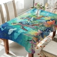 thumbnail image 4 of Ryvnso Sea Turtles in Ocean Rectangle Table Cloth Tablecover Dinning Tablecloth 60"x90", 4 of 8