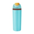 thumbnail image 2 of Iodue Bouteille d'Eau en Verre 24 Oz Bleue Isolée en Acier Inoxydable avec Couvercle pour Sports et Voyages Champ de Rêve, 2 of 4