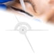 thumbnail image 4 of Eyebrow Measure Ruler, Eyebrow Measure Balance Ruler Cleaned And Reused Will Not Be Easily Damaged For Office For Life For Home For Travel ANGGREK Otros, 4 of 8