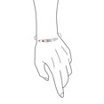 thumbnail image 4 of Addison Disease Medical Identification Medical ID Sleek Bangle Bracelet Stainless Steel Custom Engraved, 4 of 5