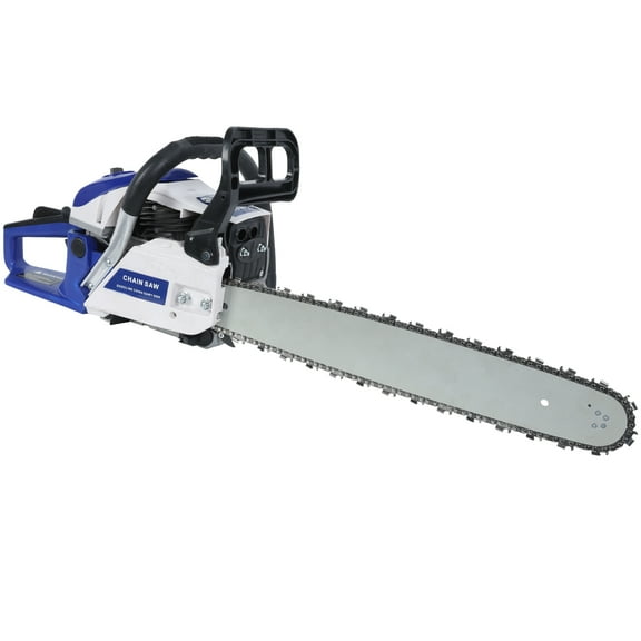 YiJin Gasoline Chainsaw with 22 in Bar, 58CC Engine 2-Cycle Powered Gas Chainsaw for Farm, Garden, Ranch, Firewood Cutting