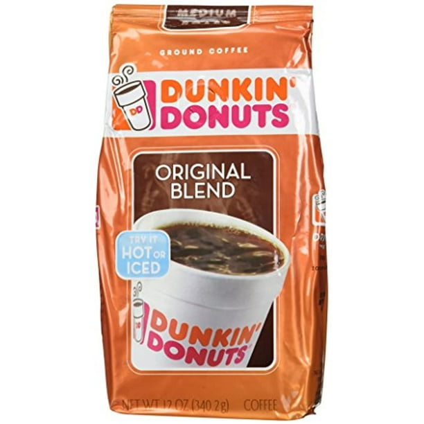 Dunkin Donuts Original Blend 12 Oz Ground Coffee (Pack Of 2)