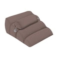 thumbnail image 4 of Almohada de cuña para dormir, almohada de apoyo para las piernas, cojín ergonómico, almohada para juegos, almohada triangular multifunción para leer, Marrón, 4 of 8