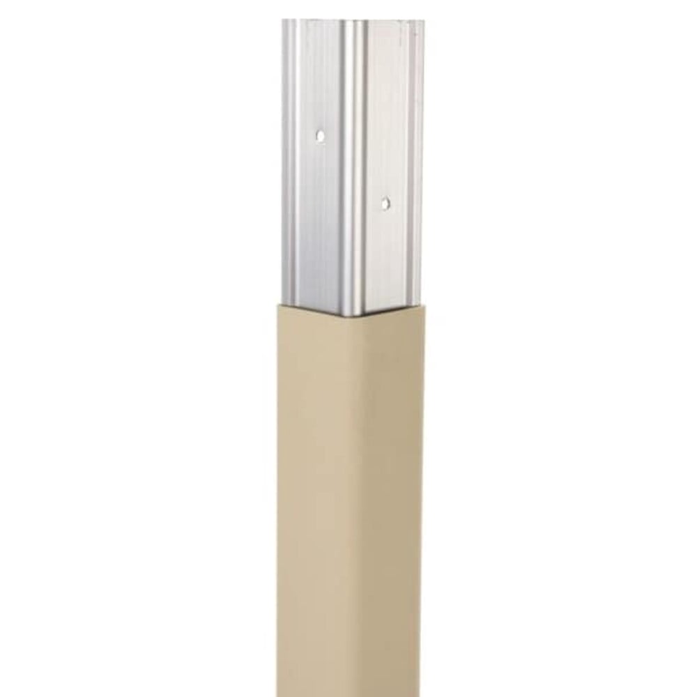 Manufacturer Varies Corner Guard,Beige,Aluminum/PVC,4 ft H PVC-A-2-BG