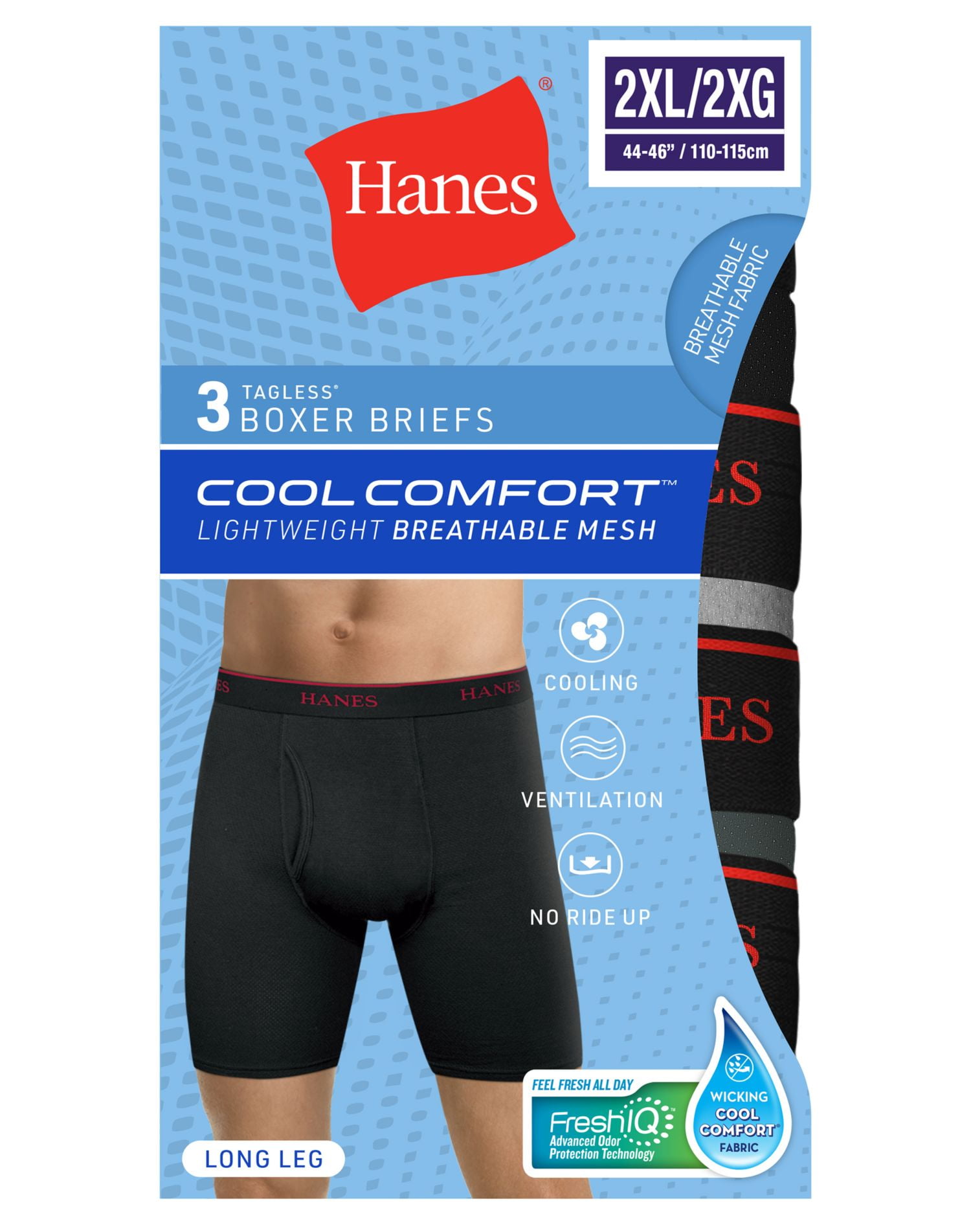 hanes breathable mesh boxer briefs