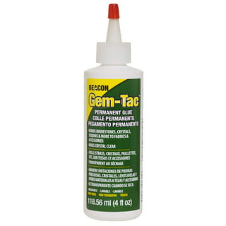 2 X 15ml Gem-tac Glue for Crystal Applying Needle Precision Tip